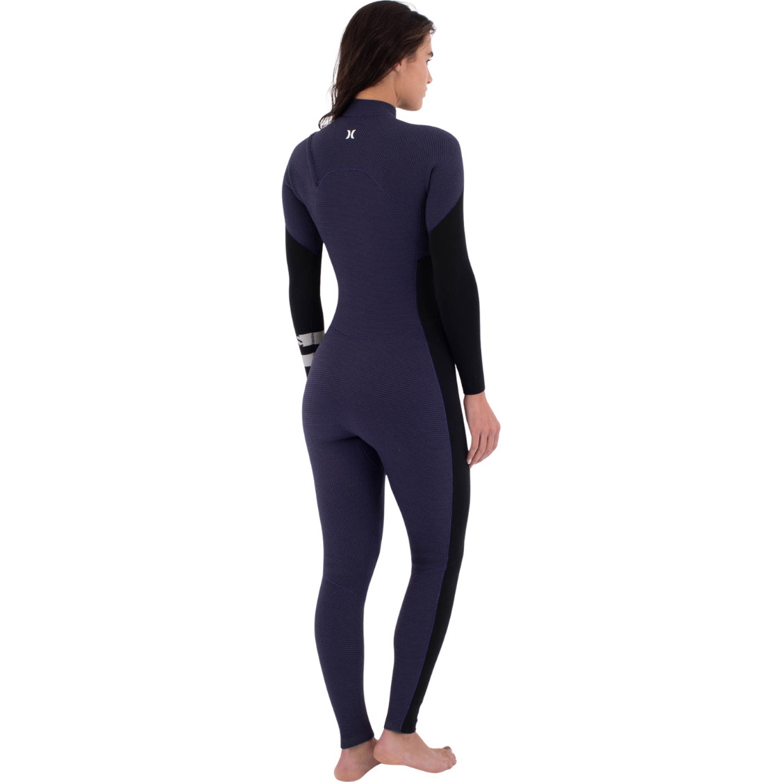2026 Hurley Da Donna Plus 3/2mm Chest Zip Muta WFS0012302 - Vintage Iris